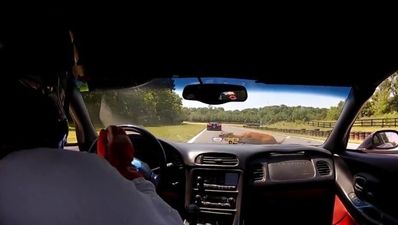 Oh deer… Race car driver ploughs into deer during race