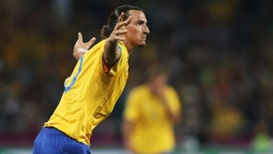 Video: Just the hat-trick of goals for Zlatan Ibrahimovic tonight for Sweden