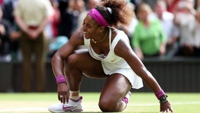 Super Serena soars to another Wimbledon success… but not without a fight