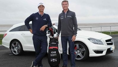 Scott, the Scot and a series piece of Merc gear