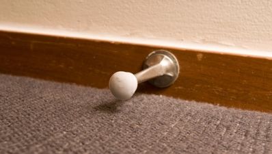 Protect your walls with a doorstop