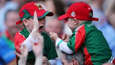 They’re even turning the food green and red in Mayo these days