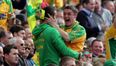 Contrasting images of the Donegal and Mayo reaction to the All-Ireland Final