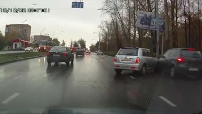 Video: What happens when two learner drivers meet? Carnage, that’s what