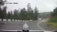 Video: Luckiest driver alive? Or pure driving skills?