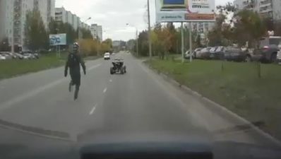 Video: The condescending music really makes this dash-cam video