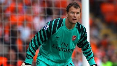 So Jens Lehmann was playing soccer and giving a pep talk to a local GAA team in Louth recently