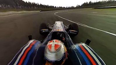 360-degree camera puts you in the drivers seat of an F1 car