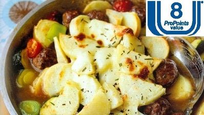 Recipe of the week: Crispy potato and meatball pan fry