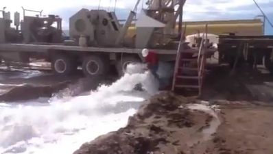 Video: Everything was going swimmingly until this happened…