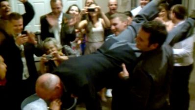 Video: Watch an 80-year-old granddad do a keg-stand