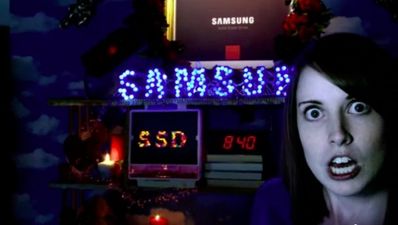 Samsung’s latest advert seems a little… overly attached