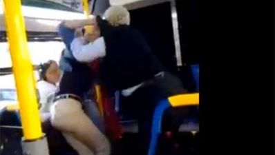 Video: Female bus driver attacks student for listening to music