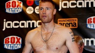 Video: Freddie Flintoff weighs-in looking lean
