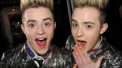 Video: Anyone see the big Jedward head behind the Sky studio in Thomond Park last night?