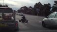 Video: Aussie idiot drives go-kart down busy road (NSFW-ish)