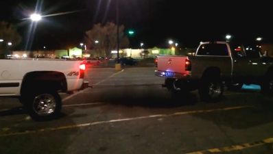 Video: Truck tug of war goes a little too far