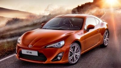 Top five cars of 2012