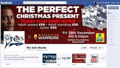 Sale Sharks Facebook page calls their own fans ‘absolute f******’