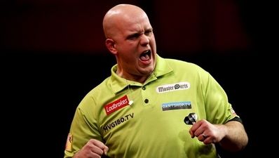 Video: Van Gerwen just short of back-to-back 9 darters in World semi-final win