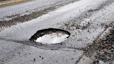 Video: Take a look at Ireland’s largest pothole