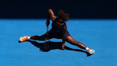 Your gross injury of the day picture comes from Serena Williams