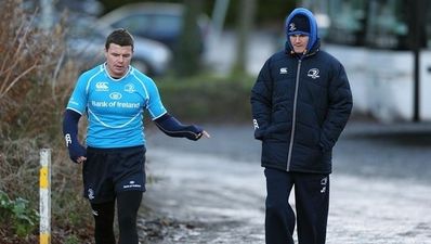 Brian O’Driscoll has a (very gentle) dig at Jonny Sexton
