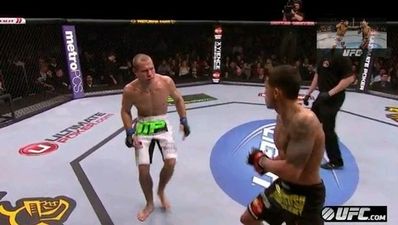 Video: There’s nothing like a kick to the liver to stop a fight