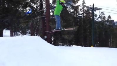 Video: If it’s your first attempt at a ski jump, you’re gonna have a bad time