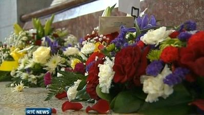 A very poignant image from today’s State Funeral of Detective Garda Adrian Donohoe