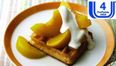 Recipe of the Week: Waffles and Peaches with Rum Syrup