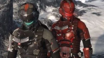 Mass Effect 3 and Dead Space 3 cross over on the way