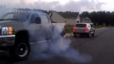 Video: David takes on Goliath in this truck tug-of-war… and wins