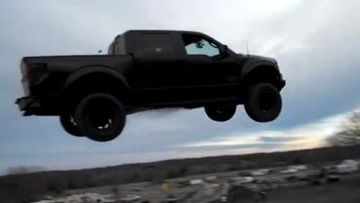 Video: That’s one way to destroy your truck