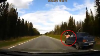 Video: Not what you’d expect from a dash-cam video… (NSFW-ish)