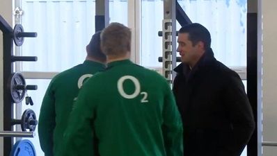 Video: So how are the Irish squad preparing for the England game this weekend?