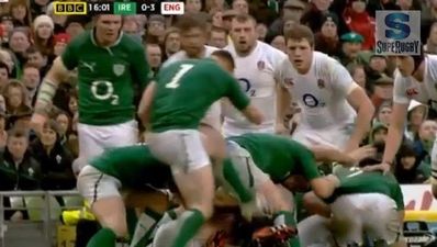 Cian Healy cited for stamp on Dan Cole
