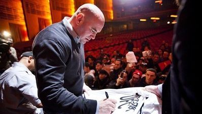 UFC President Dana White wants to take you on the piss