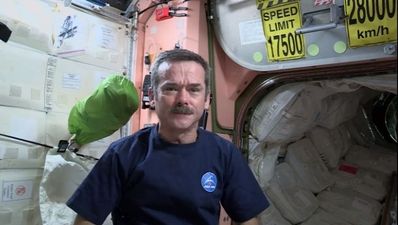 Video: Chris Hadfield shows us how to make a tasty sandwich in space