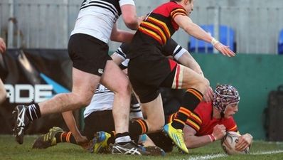 Video: Brilliant try in the CBC Monkstown v Newbridge game yesterday