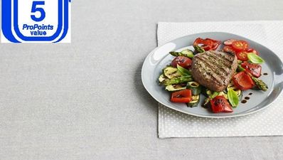 Recipe of the Week: Fillet steak on Mediterranean veg