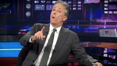 Video: Jon Stewart seems to enjoy Russian dash-cam videos too…