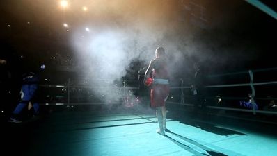 Great picture from Katie Taylor’s fight last night