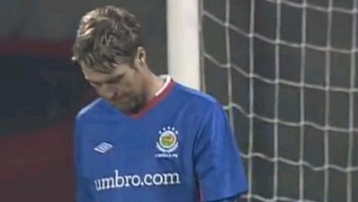 Video: There was a shocking miss in the Shamrock Rovers v Linfield game last night