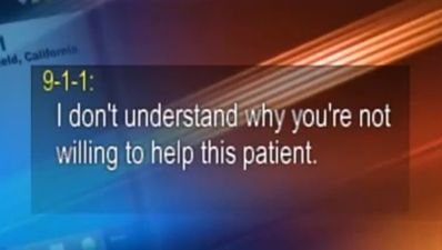 Nurse refuses to give dying woman CPR