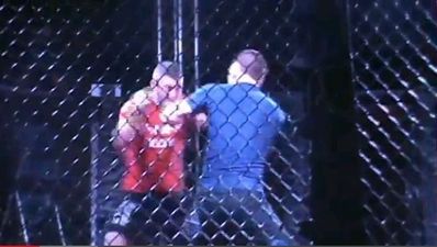 Video: 14 second MMA fight ends in double KO