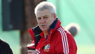 Picture: Look who was checking in on Irish rugby training this morning