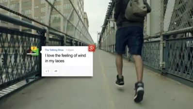 Video: Check out the new Google shoe… because talking glasses are so last week