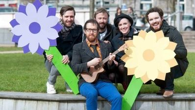 Video: Did you see Ham Sandwich in Galway City yesterday?