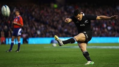 Dan Carter admires the game of hurling, but says he’ll stick to the oval ball